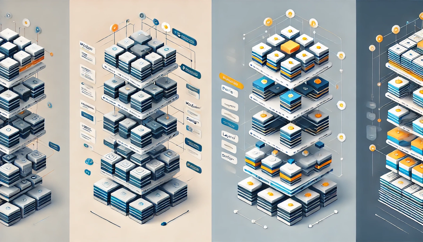 Modular vs. layered design